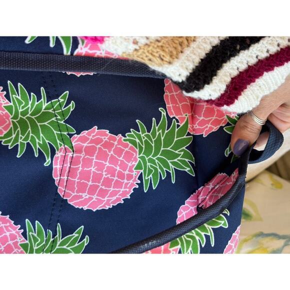Simply southern pink and blue pineapple backpack - Picture 5 of 16